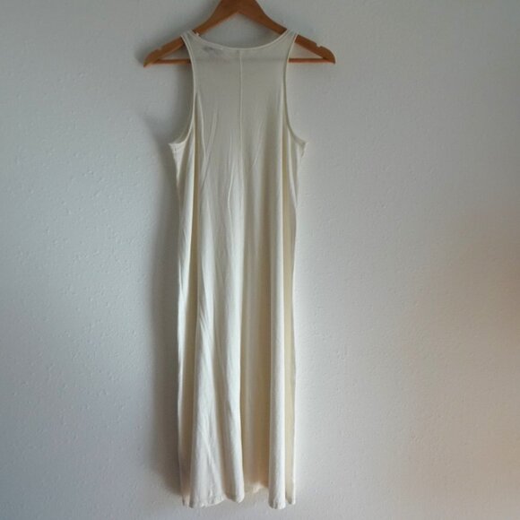Madewell Tank Dress Women's Size XS White Softfade Pool Beach Cover Up Casual - Picture 8 of 11
